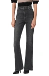 Allsaints Maisie Flared Jeans In Gray