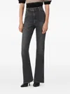 Allsaints Maisie Flared Jeans In Black