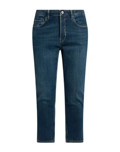 Allsaints Man Jeans Blue Size 32 Cotton, Polyester, Elastane In Multi