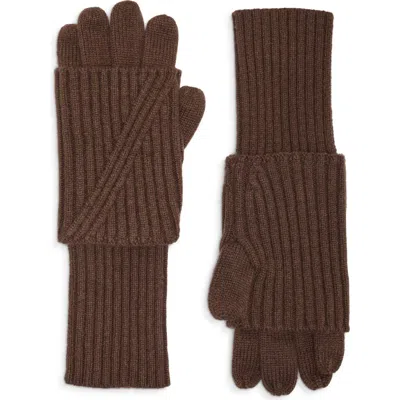 Allsaints Margo Gloves In Brown
