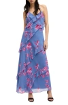 ALLSAINTS MARINA IONA FLORAL HALTER MAXI DRESS