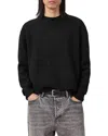 Allsaints Marko Crew Sweater In Black