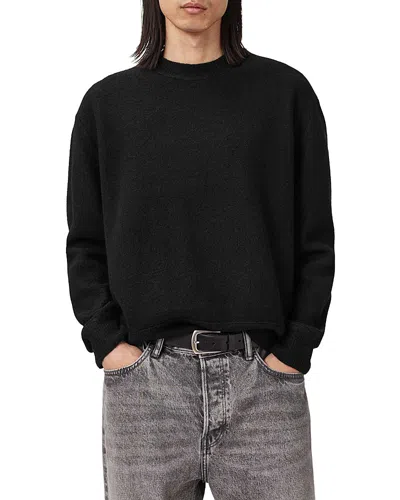 Allsaints Marko Crew Sweater In Black
