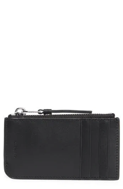 Allsaints Marlborough Leather Wallet In Black