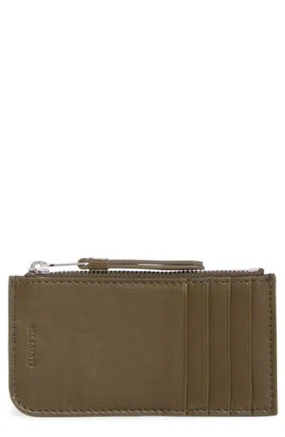 Allsaints Marlborough Wallet In Green