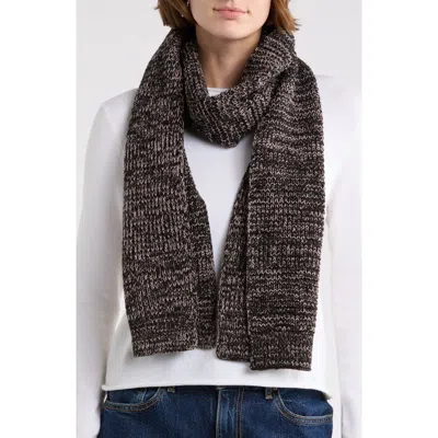 Allsaints Marled Scarf In Gray