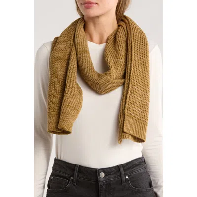 Allsaints Marled Scarf In Brown