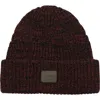 Allsaints Marled Wool Blend Rib Cuff Beanie