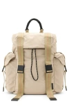 Allsaints Mars Rope Handle Backpack In Light Khaki