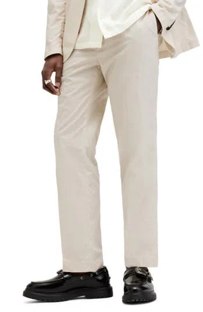 ALLSAINTS ALLSAINTS MARS STRAIGHT LEG COTTON POPLIN PANTS