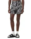 Allsaints Marseille 6.2 Swim Shorts In Black