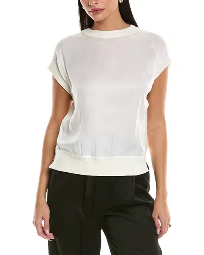Allsaints Imogen Sleeveless Top In White