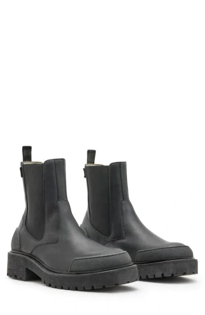 Allsaints Matrix Chelsea Boot In Black