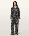 Allsaints Maude Pyjama Set In Black