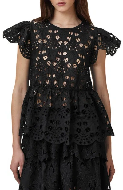 ALLSAINTS ALLSAINTS MEADOW EMBROIDERED TOP