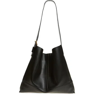 Allsaints Medium Asha Shoulder Bag In Black