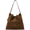 Allsaints Medium Asha Suede Hobo Bag