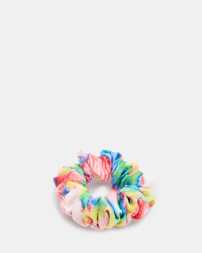 Allsaints Mel Mini Scrunchie In Rainbow Multi