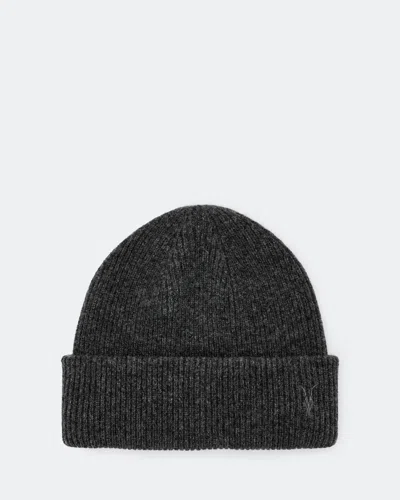 Allsaints Men's Bailey Wool Cuffed Beanie In Marl