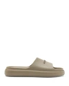 Allsaints Dune Slip On Logo Slides In Grey