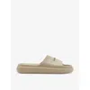 Allsaints Dune Slip On Logo Slides In Grey