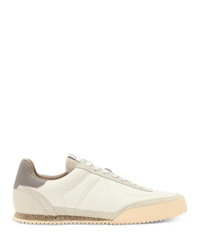 Allsaints Leather Harri Low-top Sneakers In White