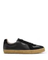 Allsaints Jaimee Low Top Sneaker In Black/gum