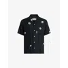 ALLSAINTS DAISICAL FLORAL-PRINT RELAXED-FIT WOVEN SHIRT