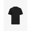 Allsaints Nero Heavyweight Relaxed Fit T-shirt In Jet Black