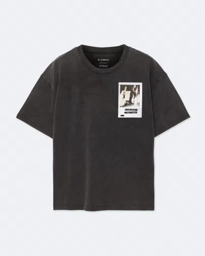 Allsaints Ny City Short Sleeve Crewneck Tee In Multi