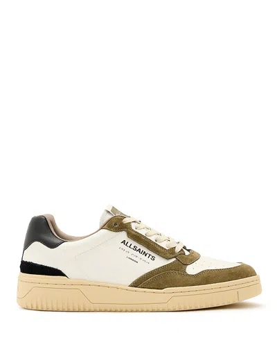 ALLSAINTS MEN'S REGAN LACE UP LOW TOP SNEAKERS