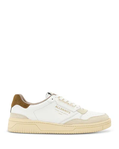 Allsaints Regan Low Top In Neutral