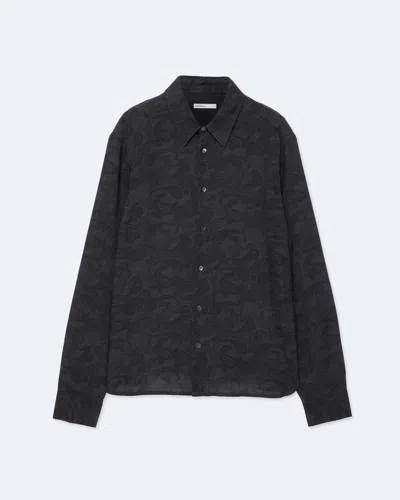 Allsaints Seraphim Paisley Point Collar Shirt In Multi