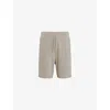 Allsaints Felix Relaxed Fit Towel Shorts In Stone Taupe