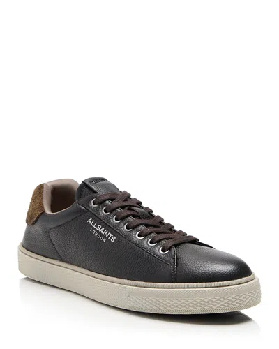 Allsaints Tucker Low Top Sneaker In Brown