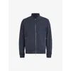 Allsaints Bassett Bomber Jacket In Command Blue