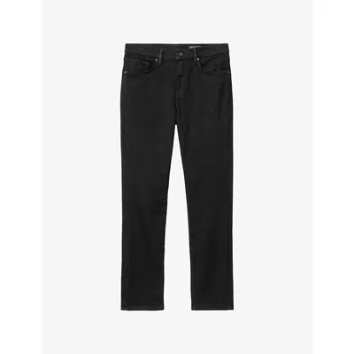 Allsaints Mens  Blade Skinny-fit Denim Jeans In Black