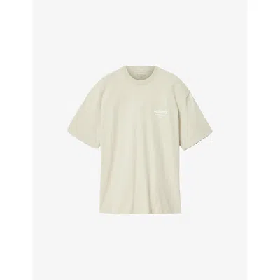Allsaints Dreamer Short Sleeve Oversized Graphic T-shirt In Green