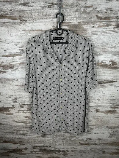 Pre-owned Allsaints Mens  Hawaiian Amour Ss Shirts Button Up Luxury Y2k