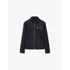 Allsaints Corduroy-trim Rothwell Jacket In Black