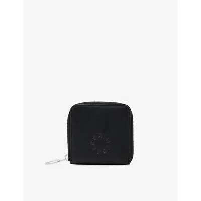 Allsaints Mens Black Arlo Leather Wallet