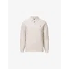 Allsaints Ramskull Statten Polo Sweater In White