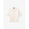 Allsaints Mens Jetstream Whit Rialto Oversized Woven Shirt In Neutral