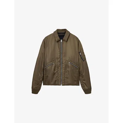 ALLSAINTS MENS ALLSAINTS FALLON OVERSIZED SHELL BOMBER JACKET