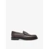 Allsaints Bloom Penny Loafer In Burgundy