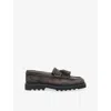Allsaints Skiff Tassel Loafer In Animal Print