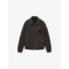 Allsaints Royce Wadded Patch Jacket In Black
