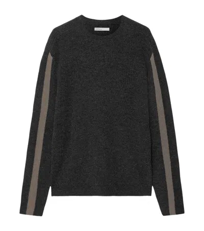 Allsaints Merino Wool Hawke Sweater In Black