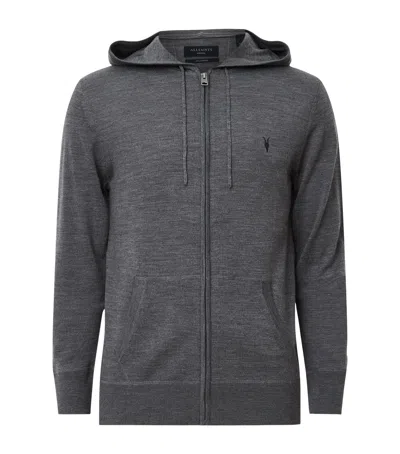 ALLSAINTS MERINO WOOL MODE HOODIE