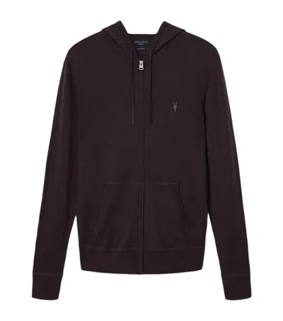 ALLSAINTS MERINO WOOL MODE HOODIE